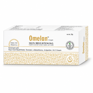 Omelan Skin Brightening Cream with kojic acid and glutathione