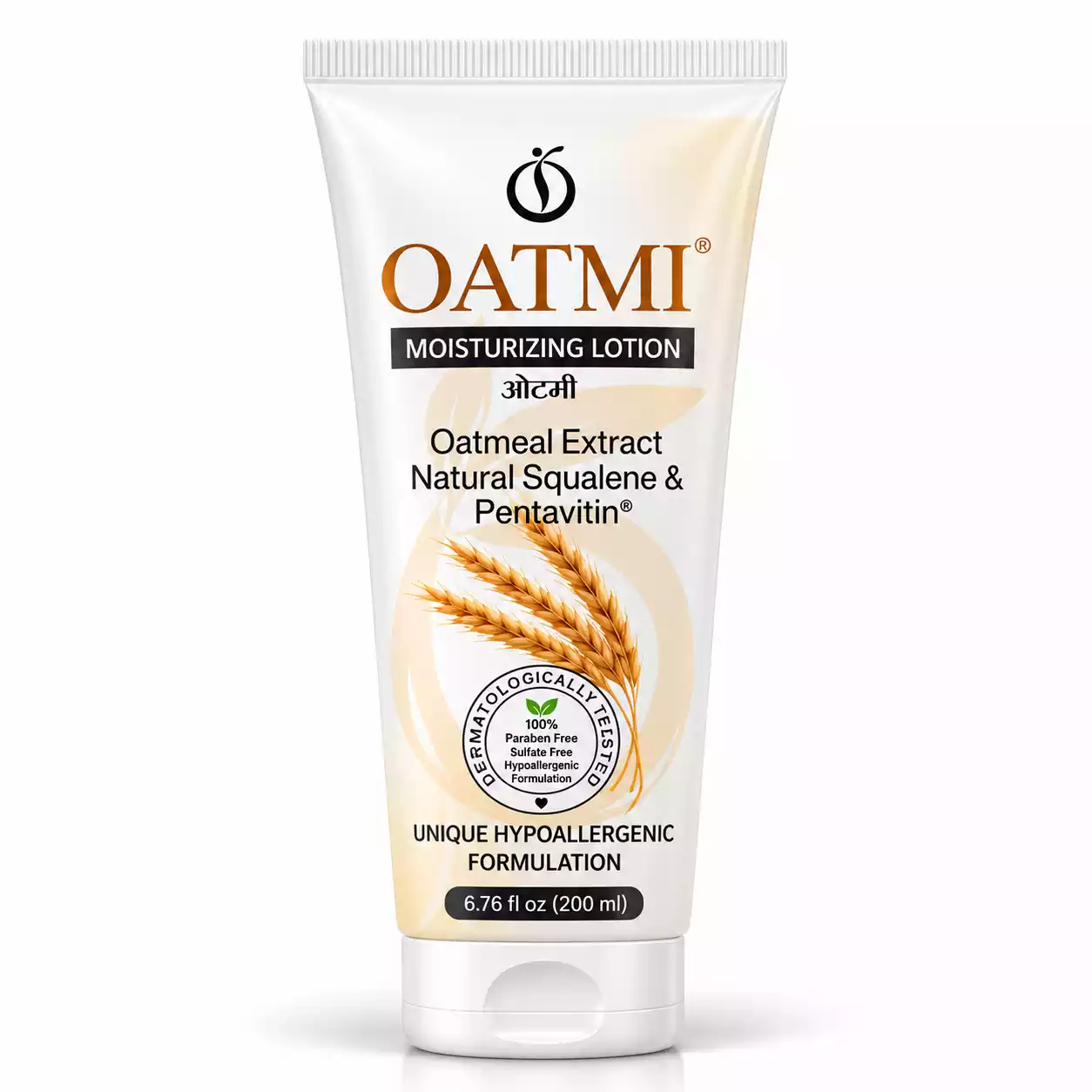 OATMI Moisturizing Lotion 200 ml with Oatmeal Extract, Natural Squalene and Pentavitin