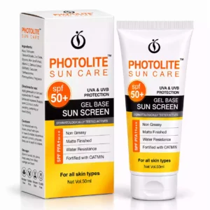 Photolite Suncare Gel SPF 50+ with UVA and UVB protection