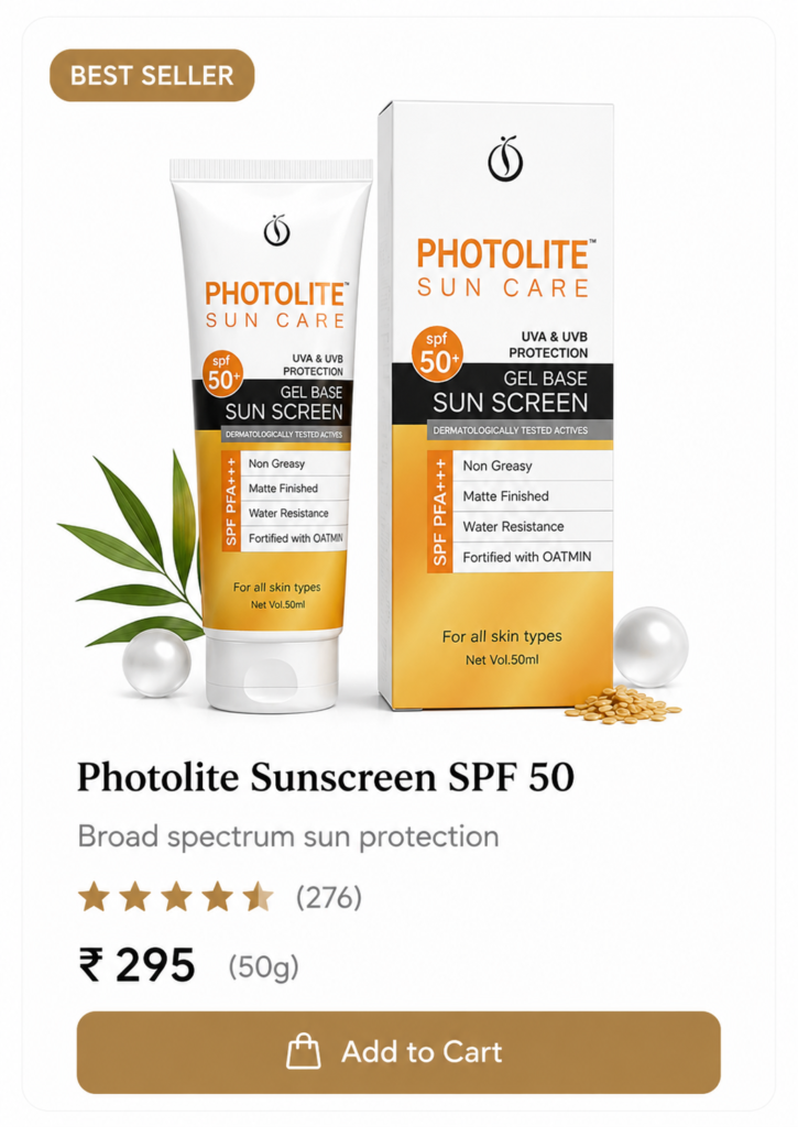 photolite suncare gel