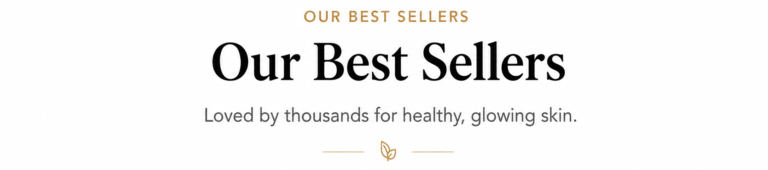 our best sellers banner of oatmi